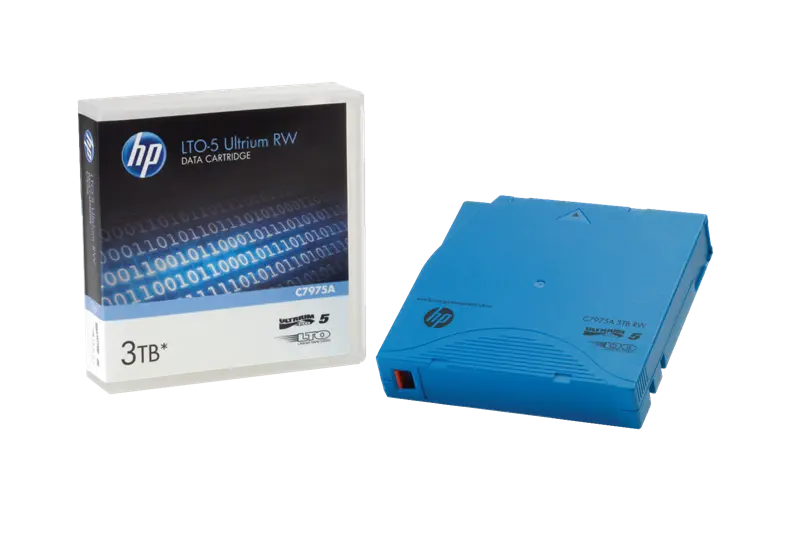 Original HP LTO-5 Ultrium RW-Datenkassette Blau