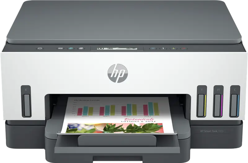 Original HP Smart Tank 7005 All-in-One Multifunktionsdrucker Grau / Weiss