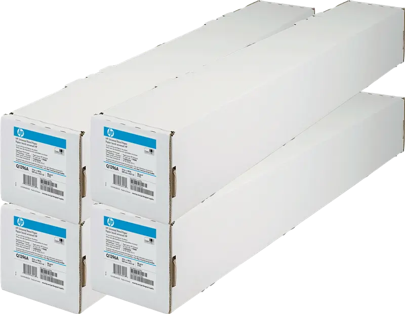 Original HP Universal Bond Paper 610mm x 45,7m Weiss