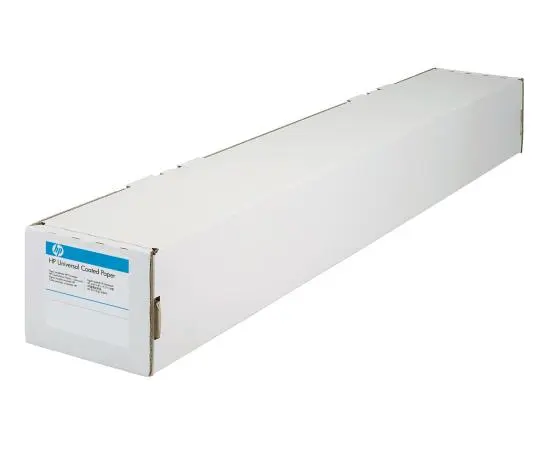 Original HP Universal Coated Paper 1067mm x 45,7m Weiss