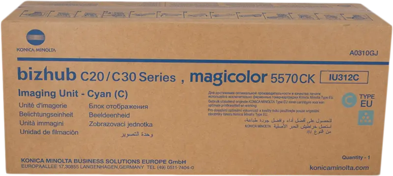 Original Konica Minolta IU-312c Bildtrommel Cyan