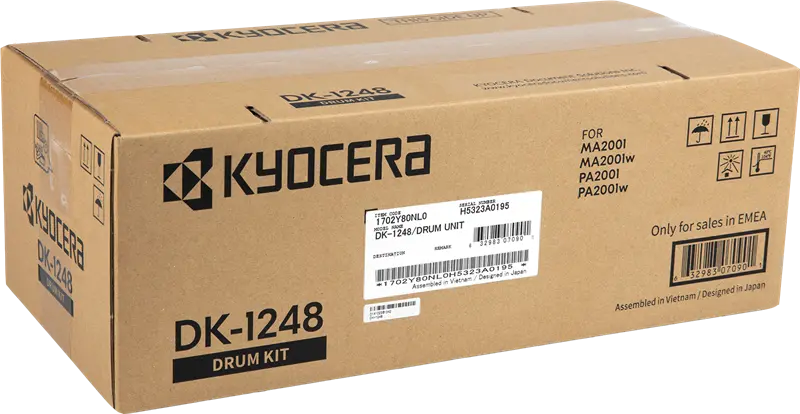 Original Kyocera DK-1248 Bildtrommel Schwarz
