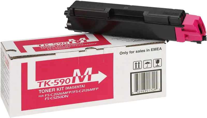 Original Kyocera TK-590m Magenta Toner