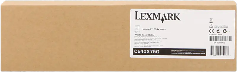 Original Lexmark C540X75G Resttonerbehaelter C540