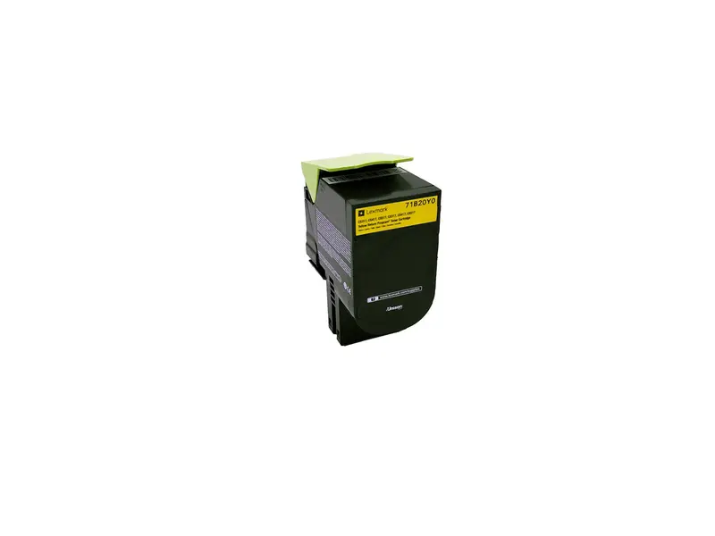 Original Lexmark Toner 71B20Y0 Farbe