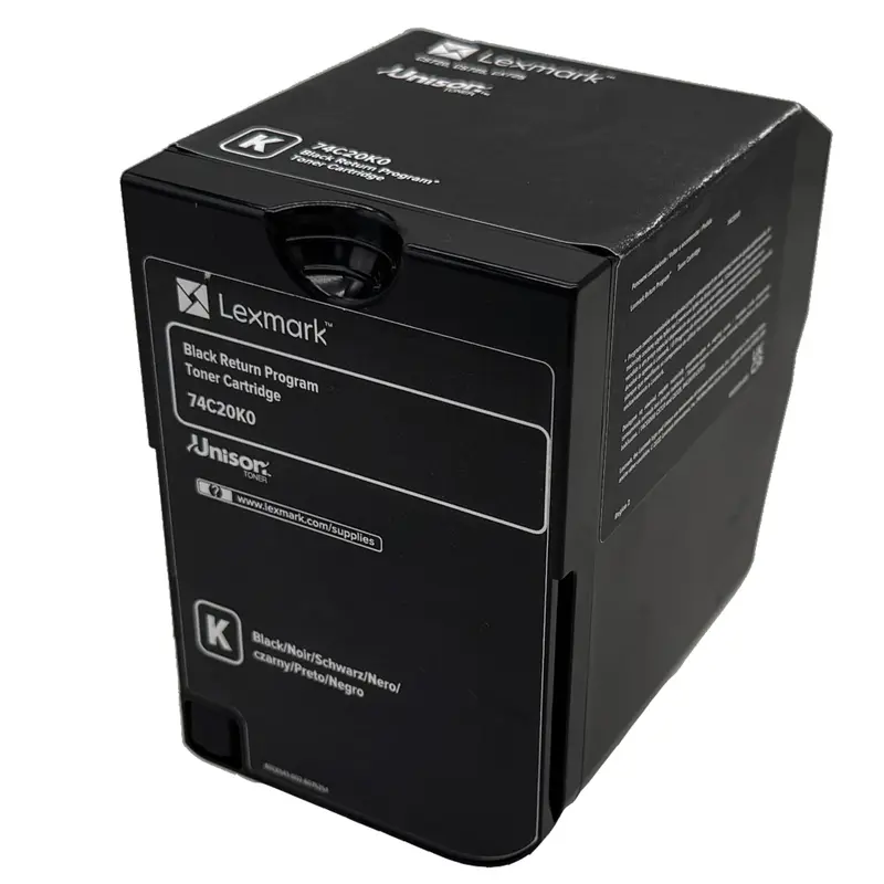 Original Lexmark Toner 74C20K0 Farbe