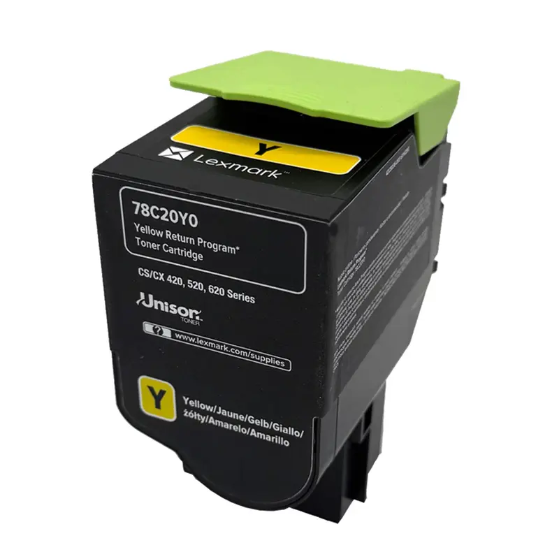 Original Lexmark Toner 78C20Y0 Farbe