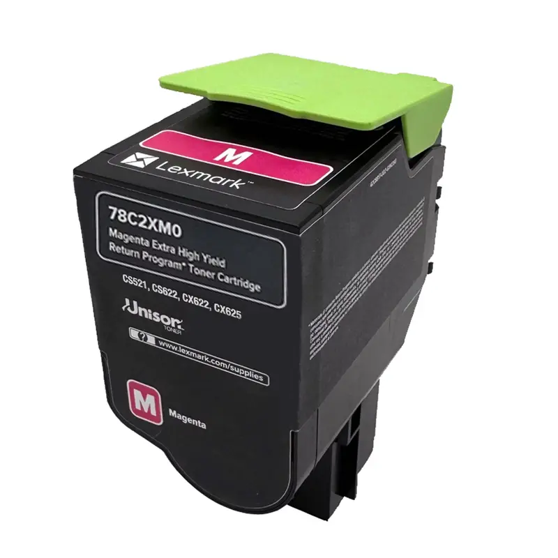 Original Lexmark Toner 78C2XME High Yield Farbe