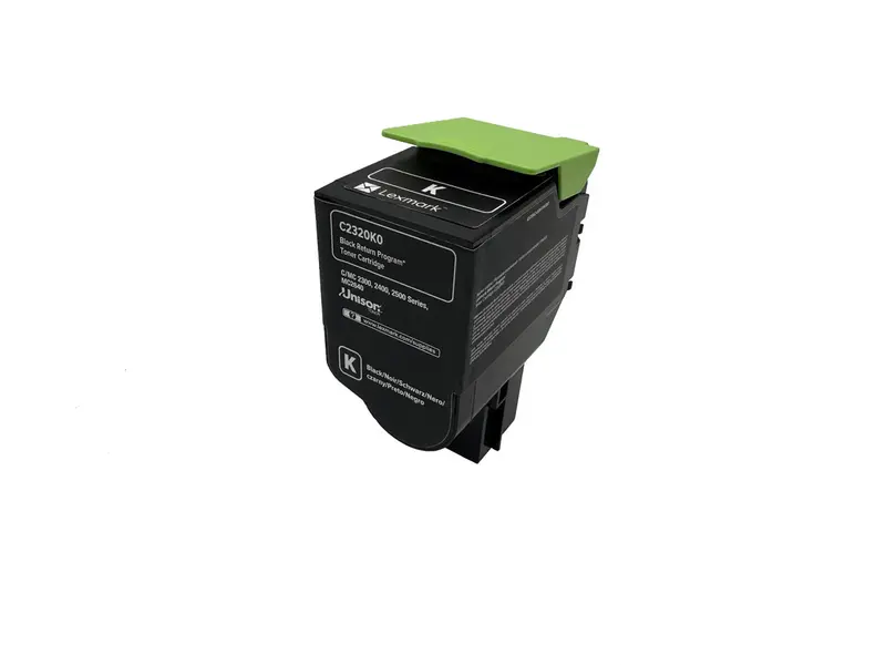Original Lexmark Toner C2320K0 Farbe