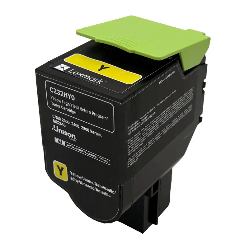 Original Lexmark Toner C232HY0 Farbe