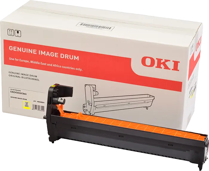 Original OKI 46438001 Bildtrommel Gelb