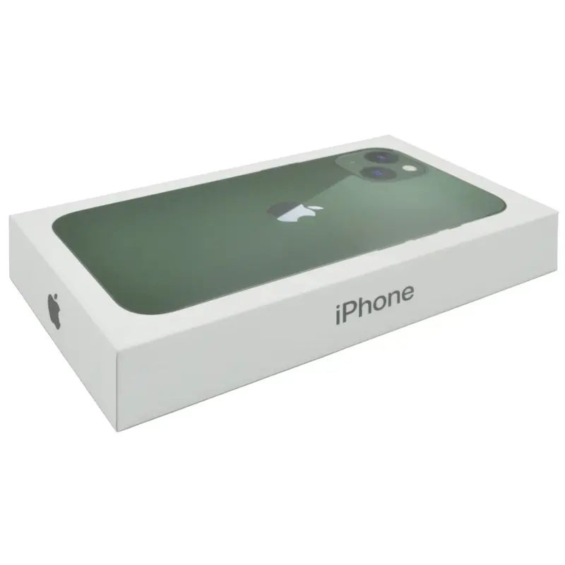 Originalverpackung inkl. Kabel für iPhone 13 Alpine Green