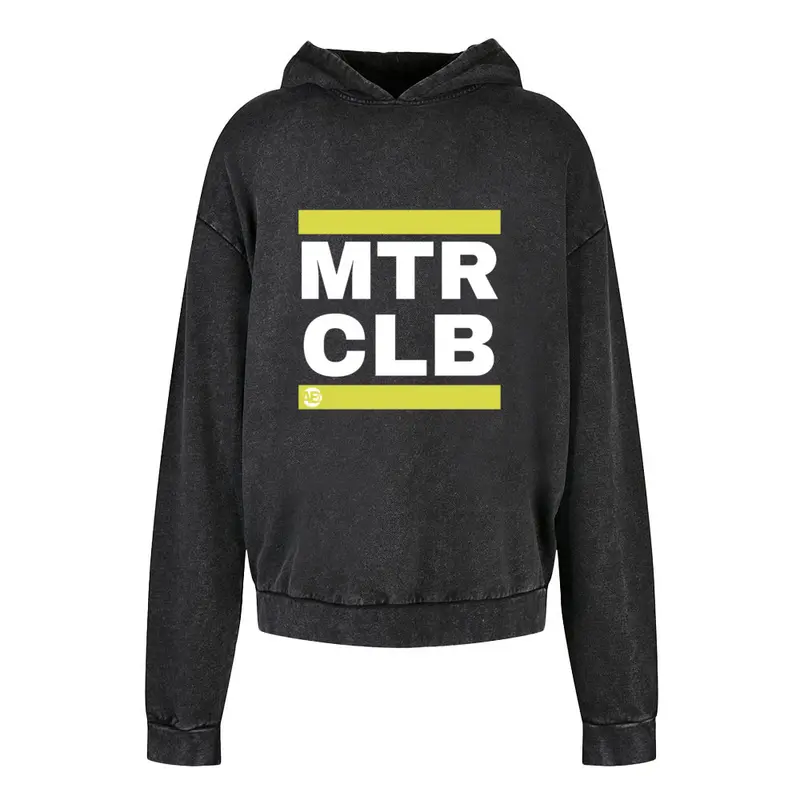 Oversized Hoodie - MTR CLB (großes Logo) Unisex