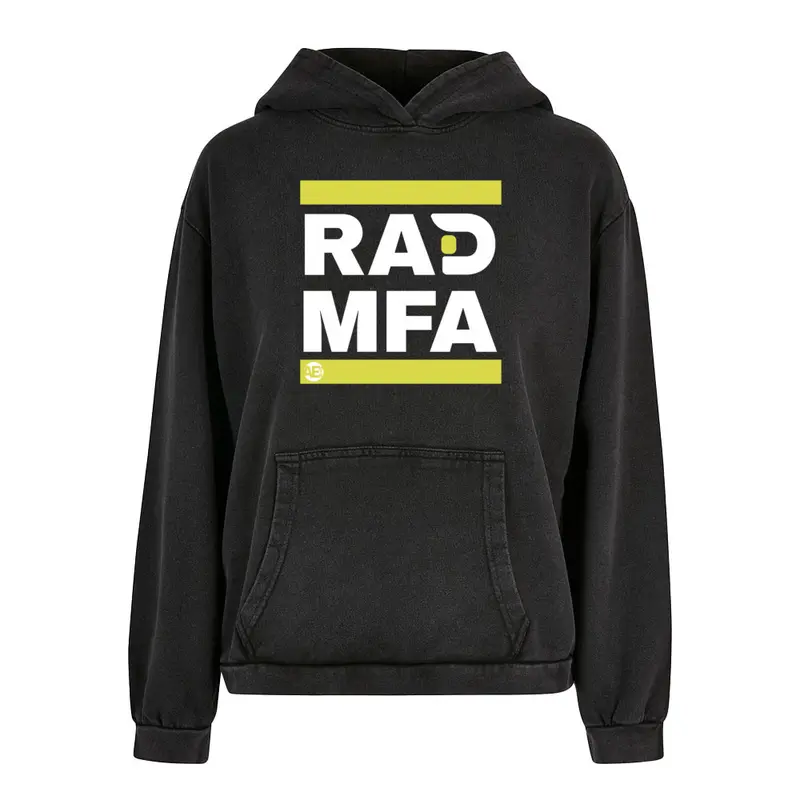 Oversized Hoodie - RAD MFA (großes Logo) Woman