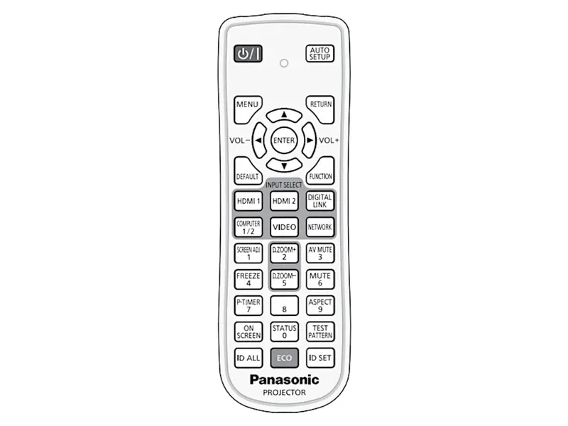 PANASONIC Fernbedienung N2QAYA000162, N2QAYA000123
