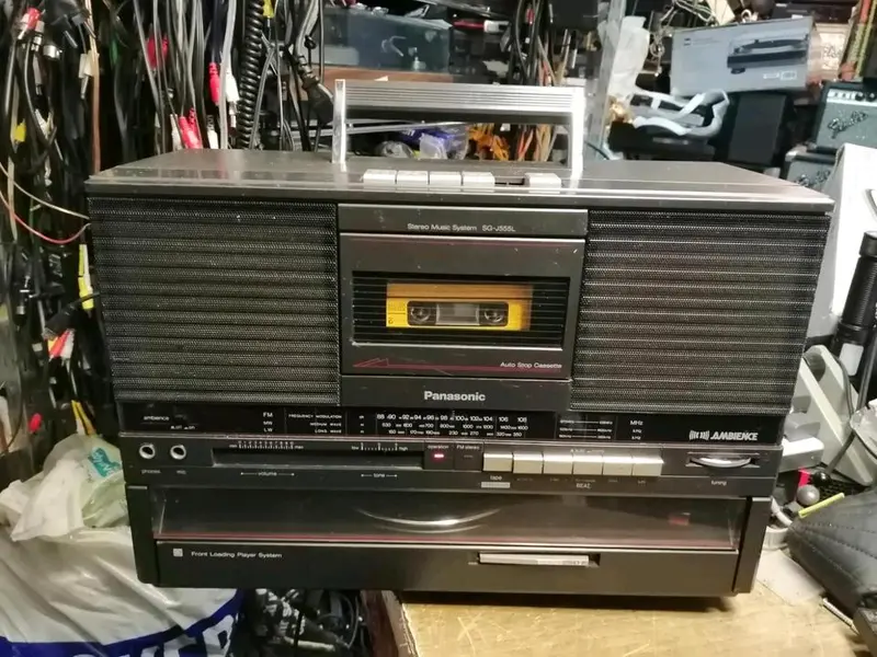 PANASONIC SG-J555L, Stereo Music System, Komplett-Anlage!!