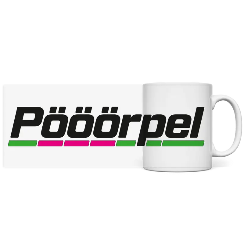 Panorama Tasse Pööörpel schwarz