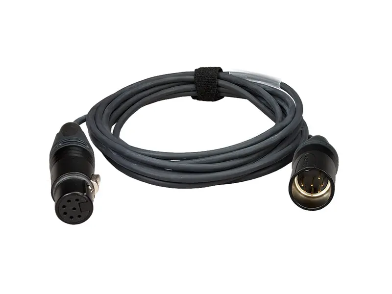 Perivox® DMS-Mikrofonkabel für Doppel-MS, XLR7F > XLR7M