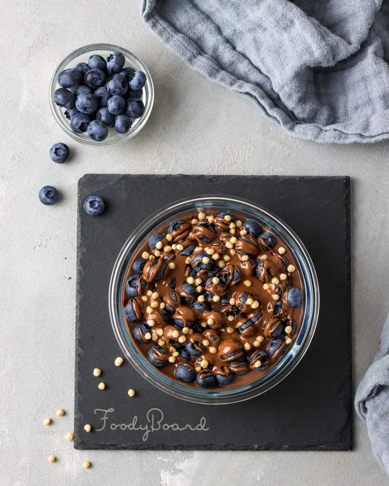 Personalisierbare Schieferplatte für Perfekte Food- und Produktfotografie - 20cm x 20cm