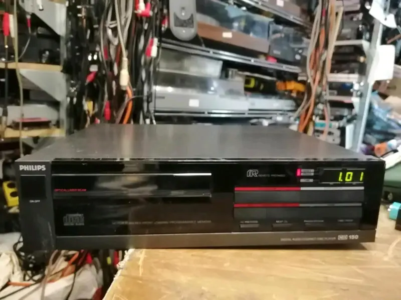 PHILIPS CD 150/00, CD-Player mit Netzkabel!