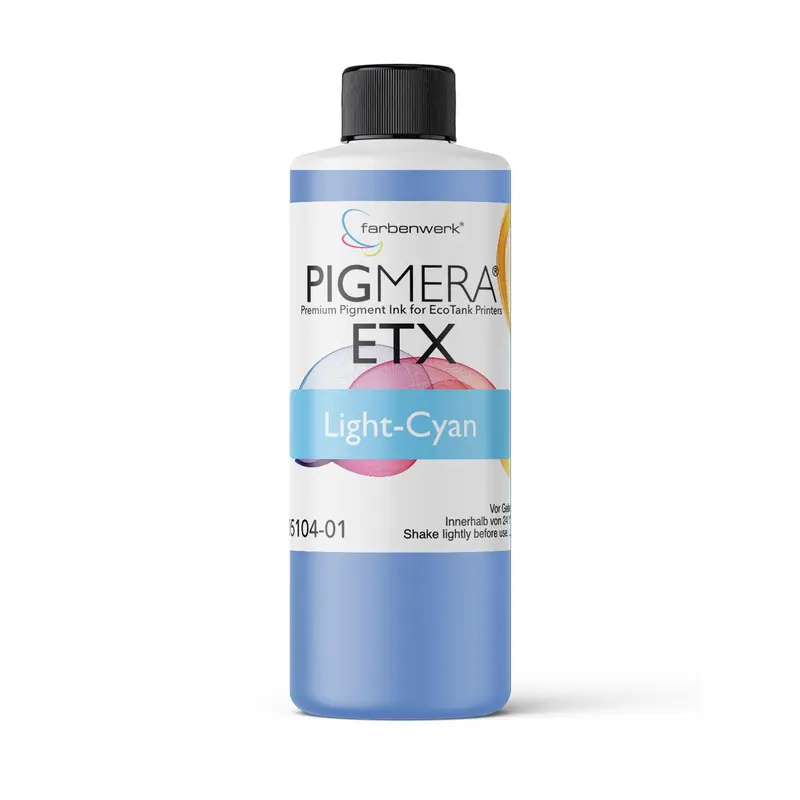 Pigmera ETX (Pigment) Flasche Light-Cyan