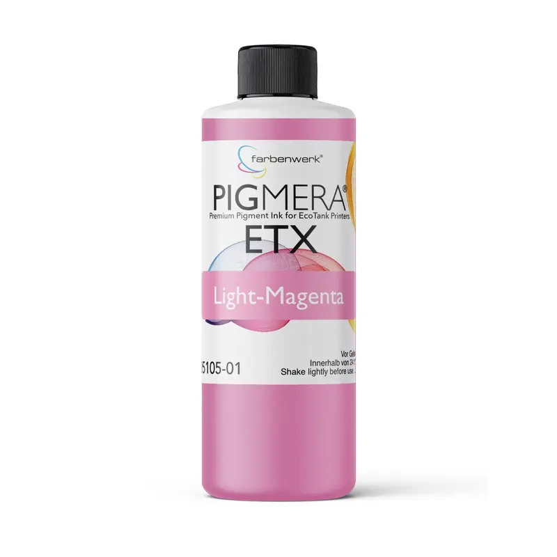 Pigmera ETX (Pigment) Flasche Light-Magenta