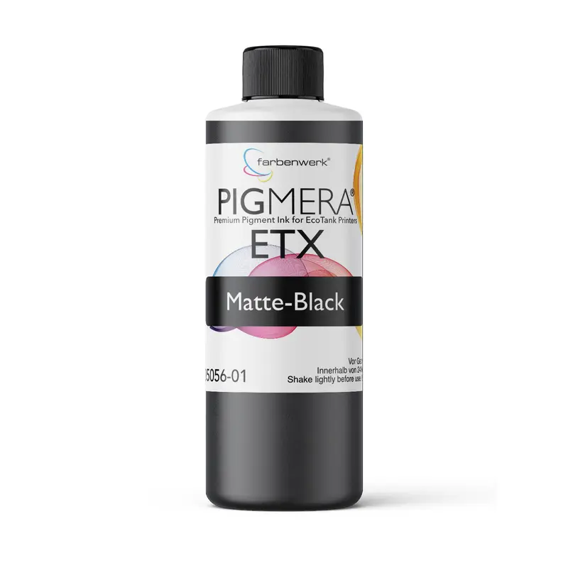 Pigmera ETX (Pigment) Flasche Matte-Black