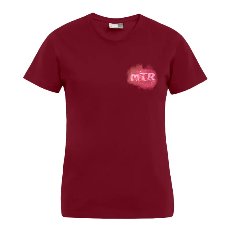 Pink MTR Nicole oder dein Name - T-Shirt