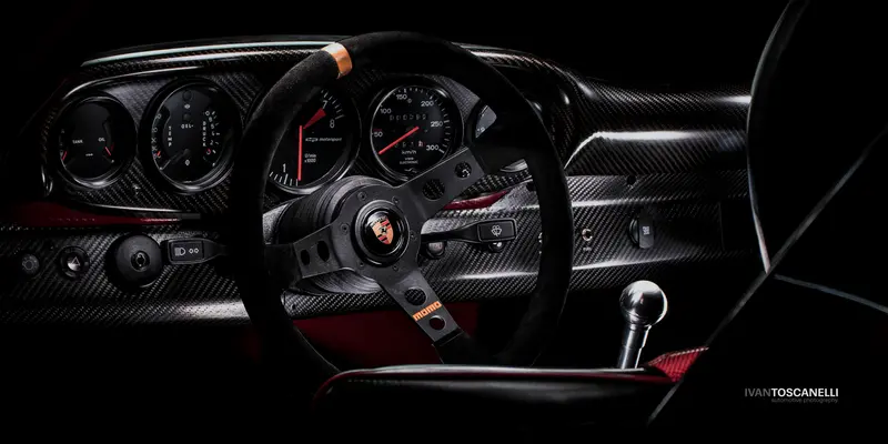 Porsche 911 DP "red evolution" Dashboard
