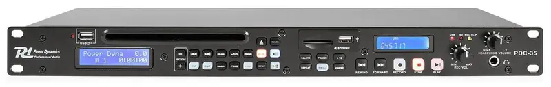 Power Dynamics PDC-35 DJ Party PA Media-Player-Rekorder