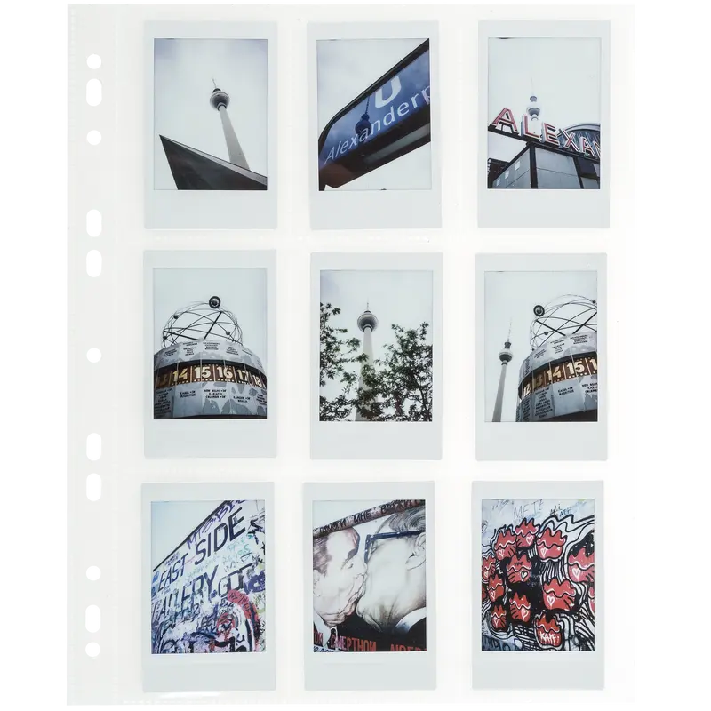 PP Schutzhüllen für Fuji Instax Mini (zum Abheften)