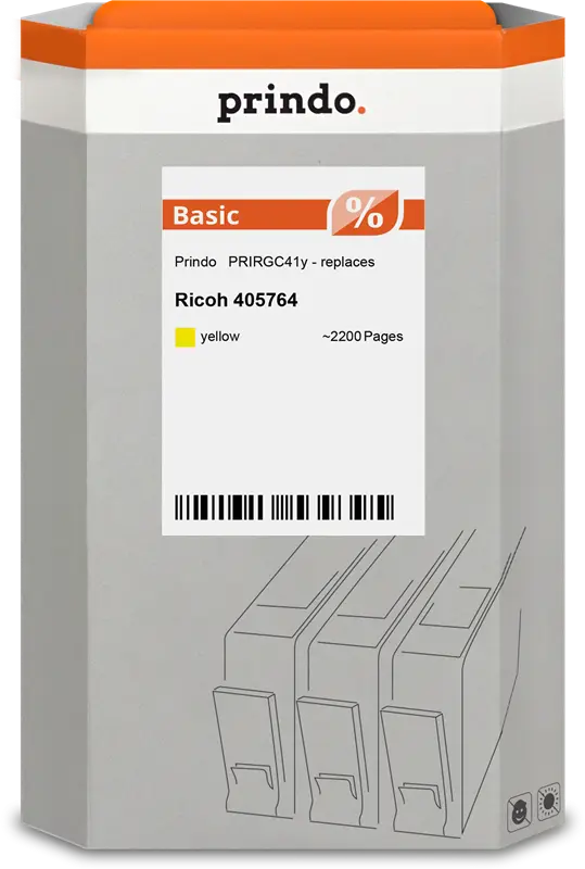 Prindo Basic Gel Patrone Gelb (PRIRGC41y)
