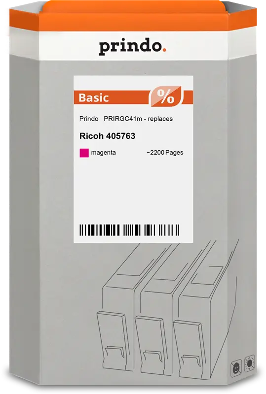 Prindo Basic Gel Patrone Magenta (PRIRGC41m)