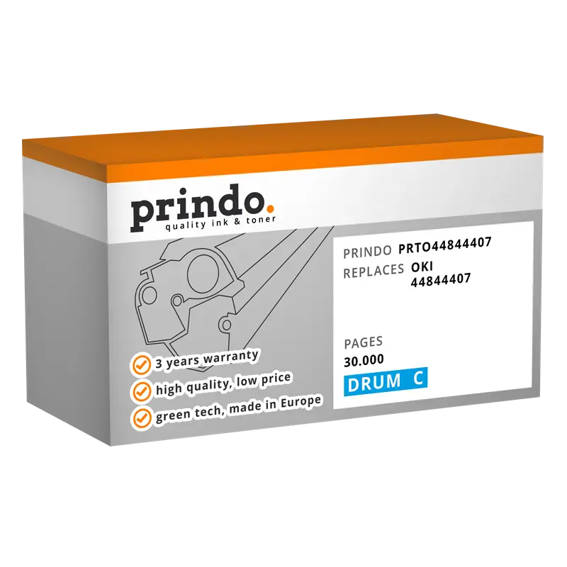 Prindo Classic Bildtrommel Cyan (PRTO44844407)