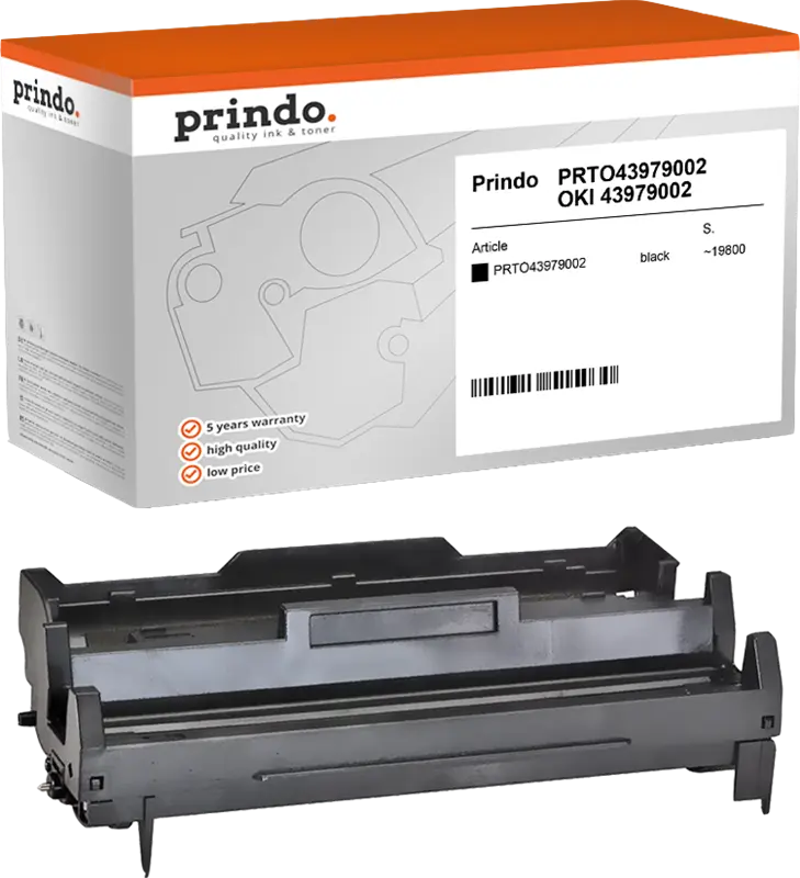 Prindo Classic Bildtrommel Schwarz (PRTO43979002)