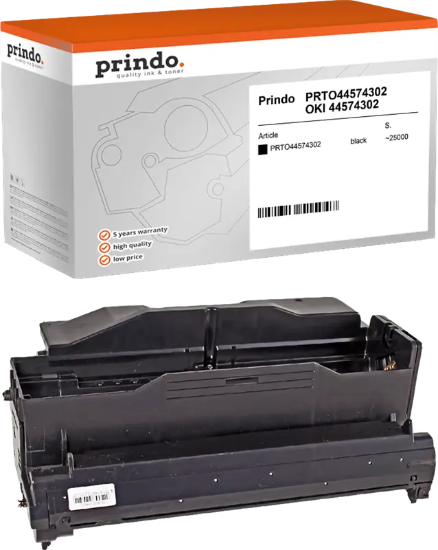 Prindo Classic Bildtrommel Schwarz (PRTO44574302)