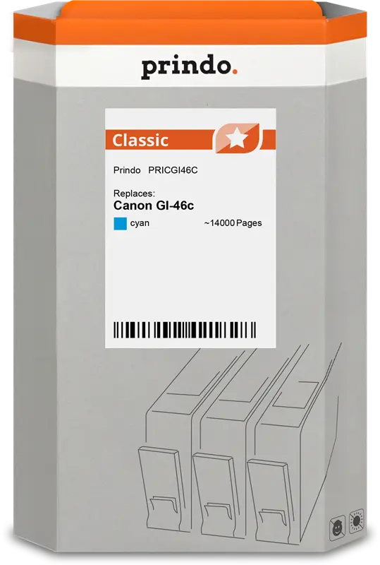 Prindo Classic Cyan Druckerpatrone PRICGI46C