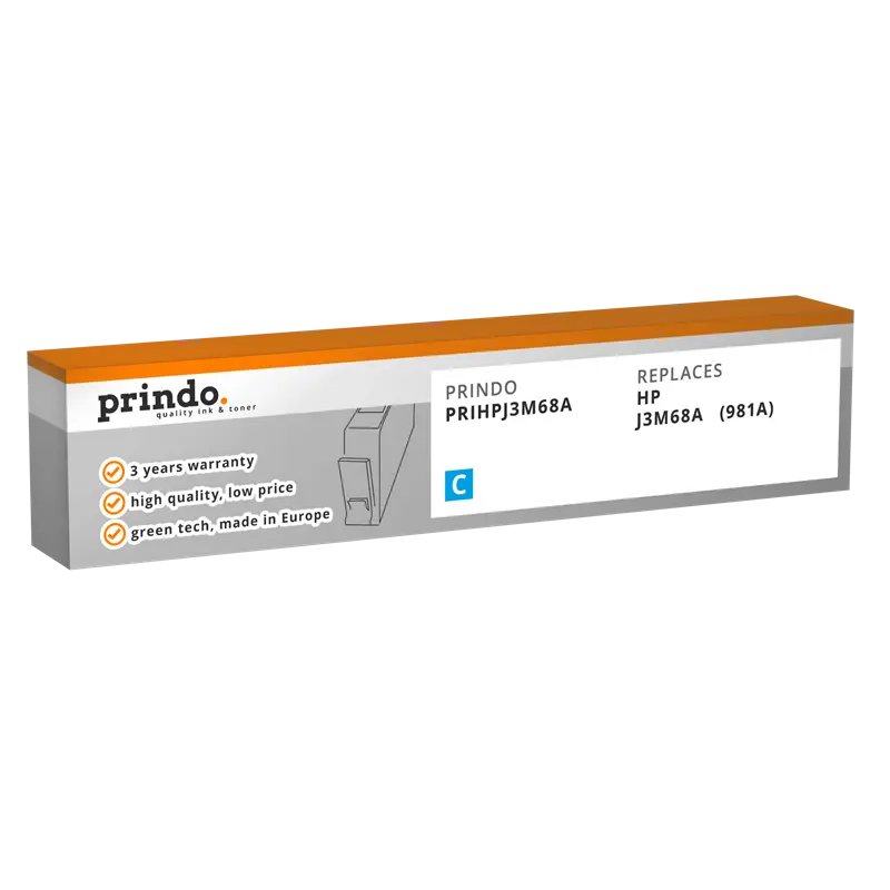 Prindo Classic Cyan Druckerpatrone PRIHPJ3M68A