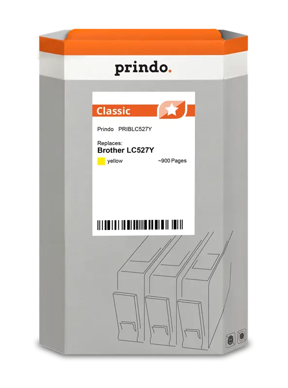 Prindo Classic Gelb Druckerpatrone PRIBLC527Y