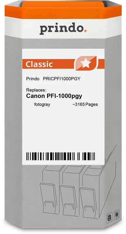 Prindo Classic Graufoto Druckerpatrone PRICPFI1000PGY