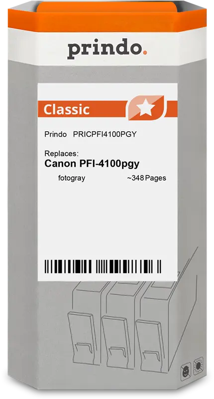 Prindo Classic Graufoto Druckerpatrone PRICPFI4100PGY