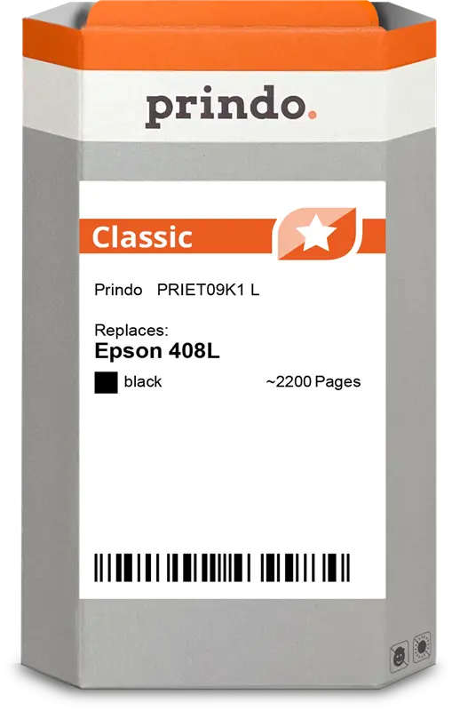 Prindo Classic L Schwarz Druckerpatrone PRIET09K1