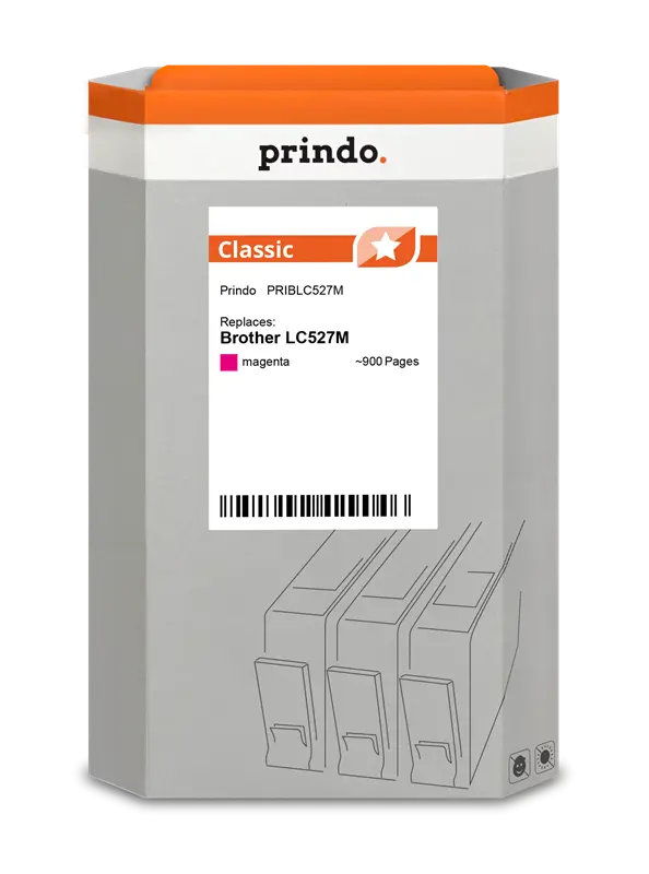 Prindo Classic Magenta Druckerpatrone PRIBLC527M
