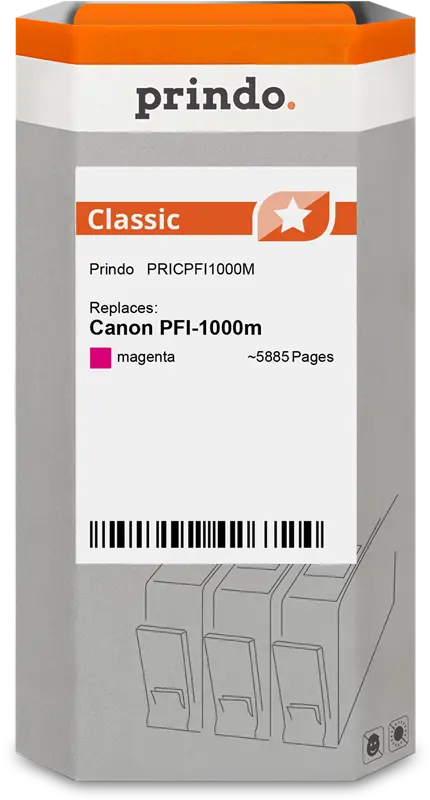 Prindo Classic Magenta Druckerpatrone PRICPFI1000M