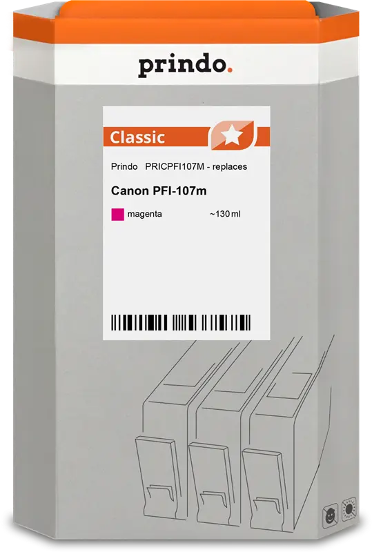 Prindo Classic Magenta Druckerpatrone PRICPFI107M