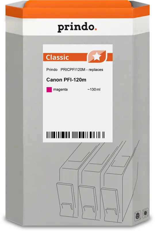 Prindo Classic Magenta Druckerpatrone PRICPFI120M