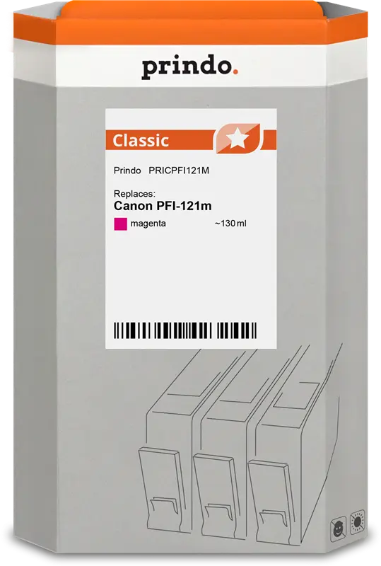 Prindo Classic Magenta Druckerpatrone PRICPFI121M