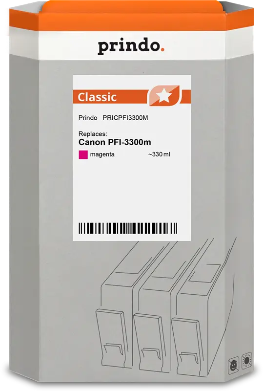 Prindo Classic Magenta Druckerpatrone PRICPFI3300M