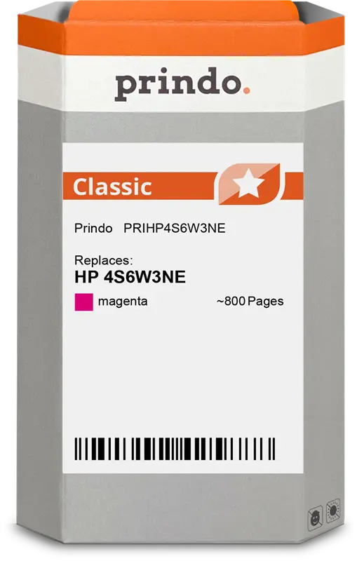 Prindo Classic Magenta Druckerpatrone PRIHP4S6W3NE