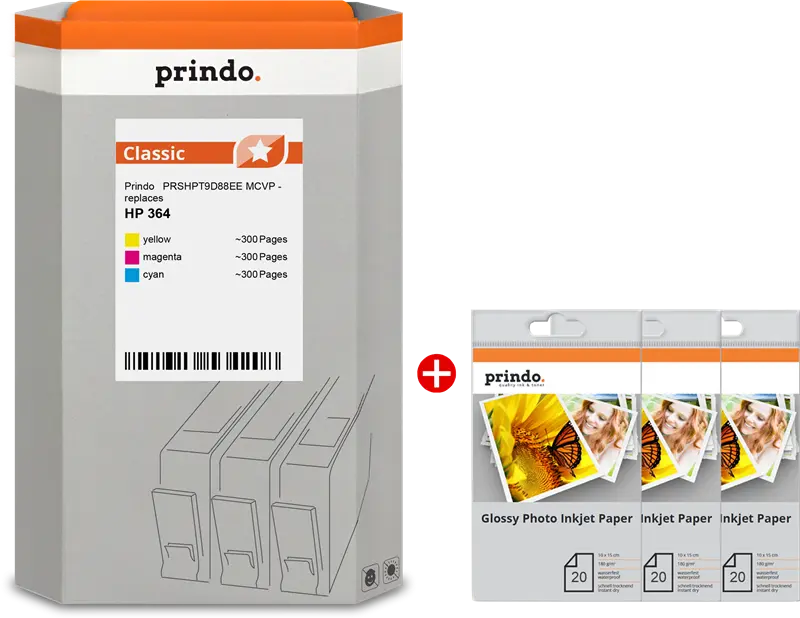 Prindo Classic Multipack Cyan / Magenta / Gelb (PRSHPT9D88EE MCVP)